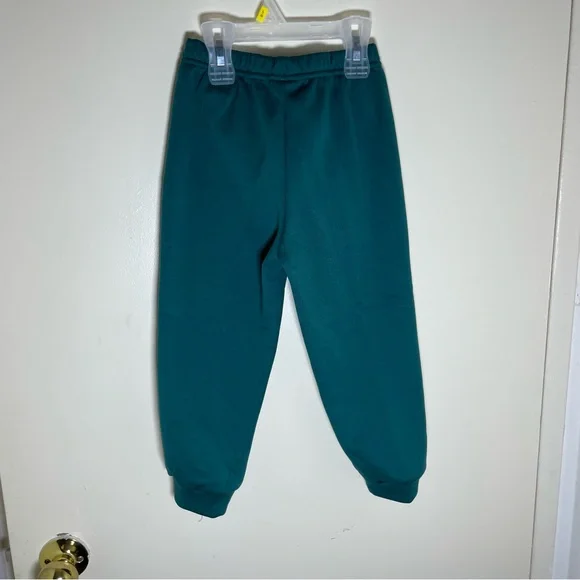 Sz 4Y Shein 3 pcs set boys Green Dinosaur Hoodie and Pants Set - Picture 9 of 16